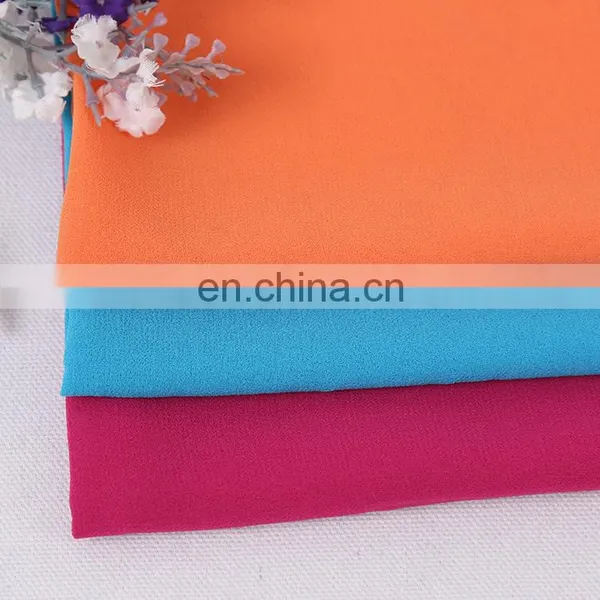 100D High Twist Summer Fashion Chiffon Dress 100% Polyester Chiffon Fabric photo-4