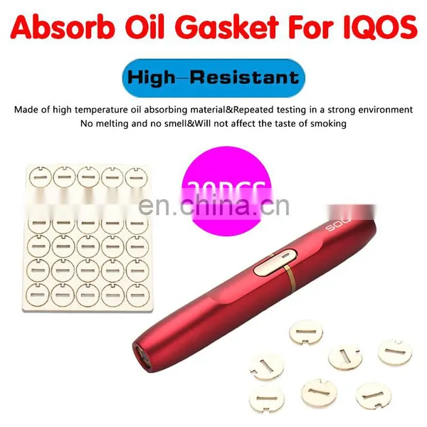 30Pcs/Set Electronic Cigarette Accessories Absorb Oil Gasket photo-3