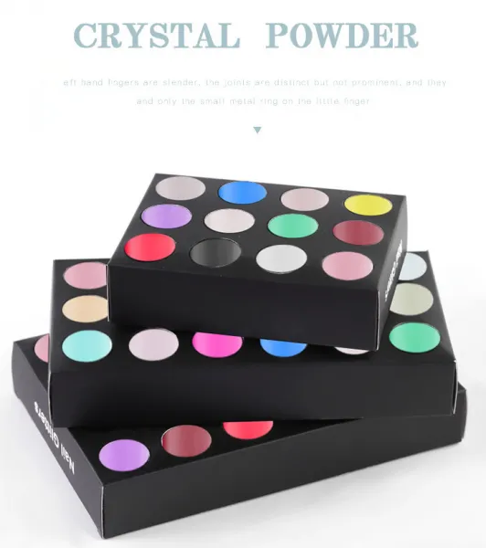 Glitter Acrylic Nail Powder Multi Color Dip Powder photo-2