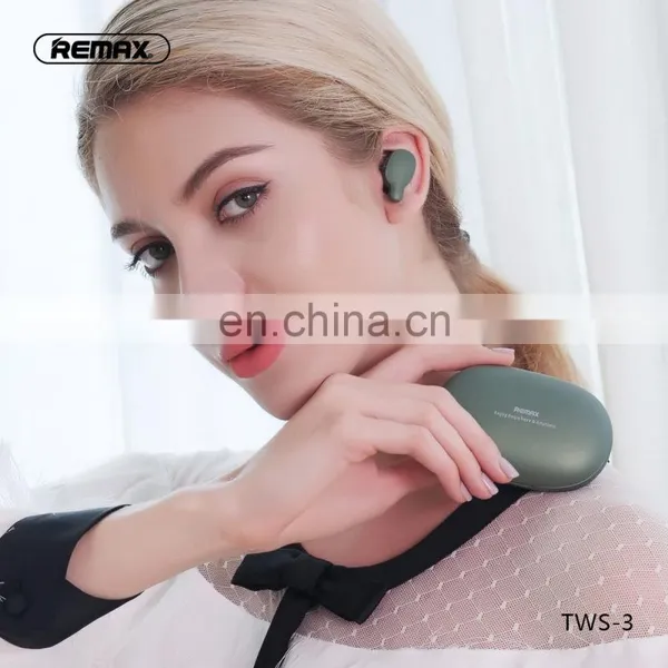 Remax TWS-3 bt Sport Portable Tws Earphones True Wireless Earbuds for Mobile Phone photo-4