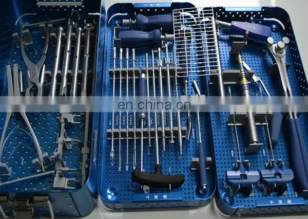 Basic Orthopedic Instrument,lumbar Spine Fixation,Anterior Cervical Plate Instrument Set photo-4
