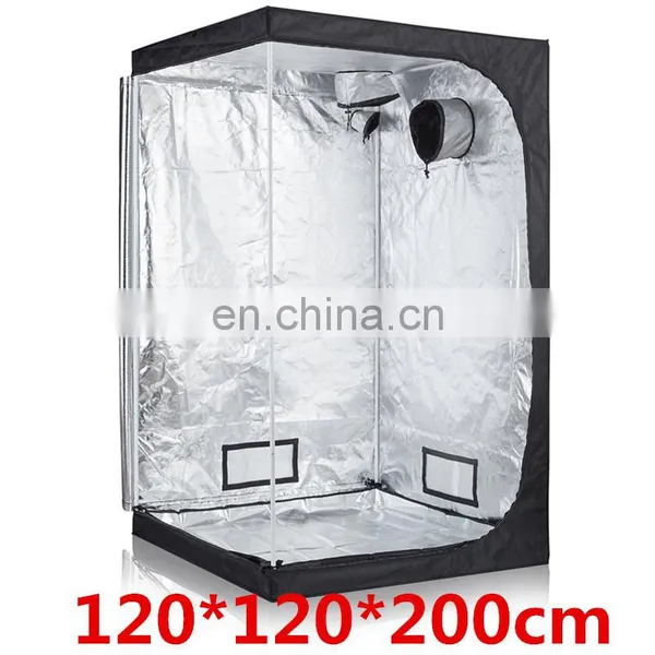600D Mylar Reflective Grow Tent 120x120x200 for Indoor Hydroponic Growing System photo-3
