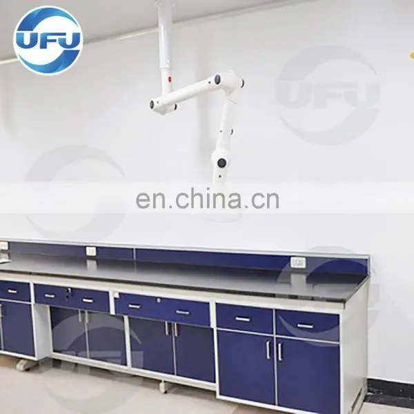 SEFA Approved Chemical Full Steel Lab Wall Bench With Cabinet photo-2