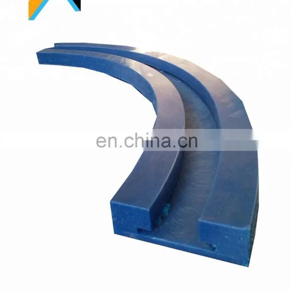High Impact Endurance and Long Service Life Guide Rail, UHMWPE Guide Rail, Blue Uhmw pe Chain Guide photo-2