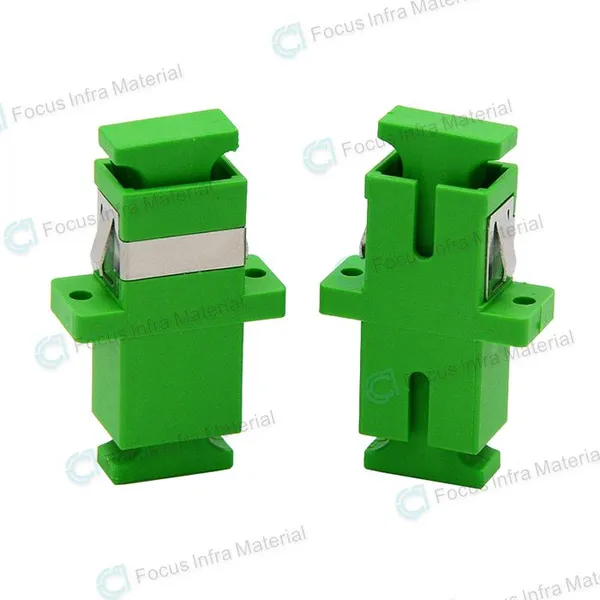 Fiber Optic Adapter SC APC SM SX Adapter Simplex Optical Fiber Adapter For Fttx photo-2