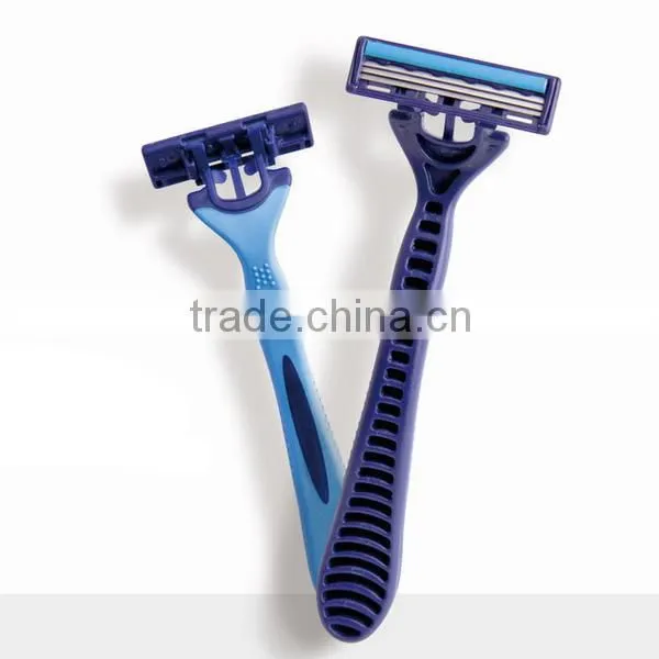 Hot Sell Triple Blade Shaving Straight Razor Stainless Steel Blade photo-6