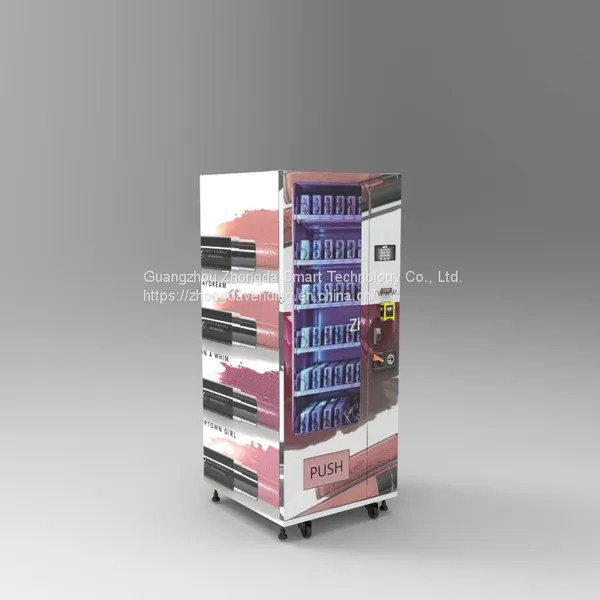 False Hair Beauty Automatic Smart Vending Machine Customer With Coin Credit Card Payment