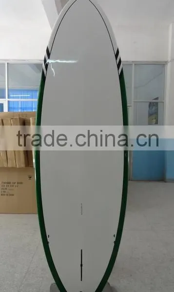 FISH TAIL DECK BAMBOO STAND UP PADDLE FISH SUP BOARD BAMBOO photo-4