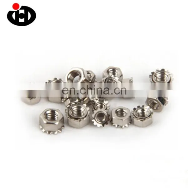Hot Sale JINGHONG K Type Toothed Washer Lock Nut Hexagon photo-5