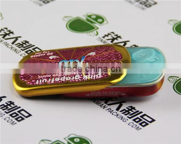 Tin Box With Sliding Lid photo-2