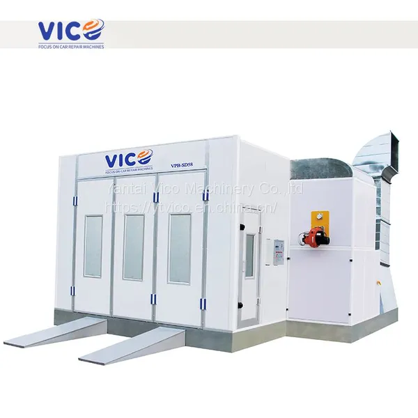 Сертифицированный по стандарту CE автопокрасочный шкаф Vico. Автопокрасочный шкаф для покраски автомобилей. Распродажа! Модель VPB-SD58
