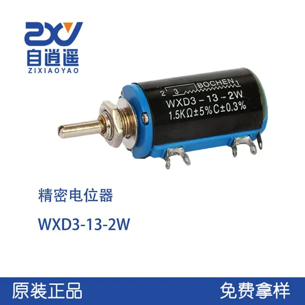 Precision Potentiometer WXD3-13-2W Resistance Value 100 Ω/220 Ω/470 Ω/1K/2.2K Wire Wound Potentiometer