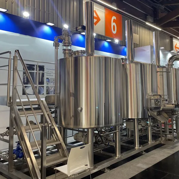 10HL 5HL Automated Brewhouse Equipment Micro Brewery photo-3