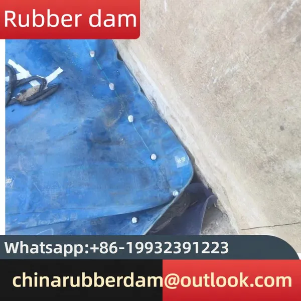 Customized Production of Book Style Inflatable Flood Control Dam, Retaining Dam, Steel Wire Boneless Rubber Dam photo-5