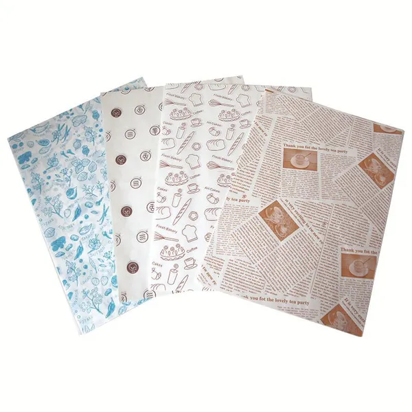 Chinese Factory Supply High Quality Grease-proof Hamburger Paper photo-4