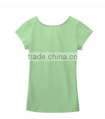 High Quality Women Plain T Shirt , Adults T Shirt Fitness Exercise Sport t Shirt photo-2