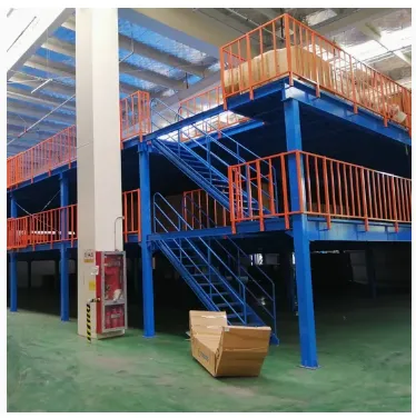 Steel Mezzanine Structures With Load Capacity Over 1500kg per Square Meter for Industrial photo-5