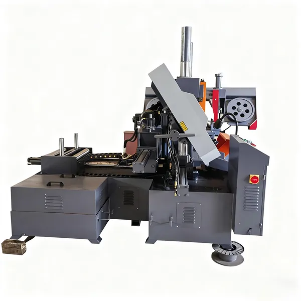 Steel Bar Sawing Machine Gz4243 With Automatic Chip Removal, Cnc Fully Automatic Band Sawing Machine, Band Saw photo-4