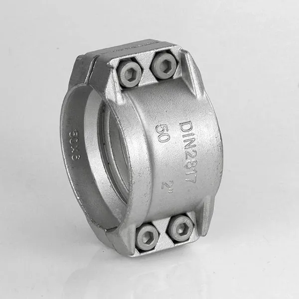 Safety Clamps Din2817 Stainless Steel 304 Safety Pipe Clamps Double Bolt Wide Clamps Hose Clamps High-pressure Hose Clamps photo-4
