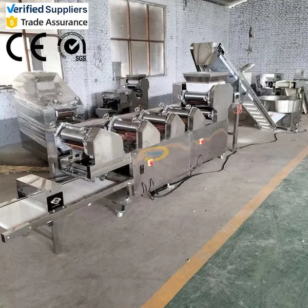 Small Dough Thick Noodle Making Machine Line Dry Stick Noodles Machine 300kg/h Automatic Korean Noodle Making Machine photo-3