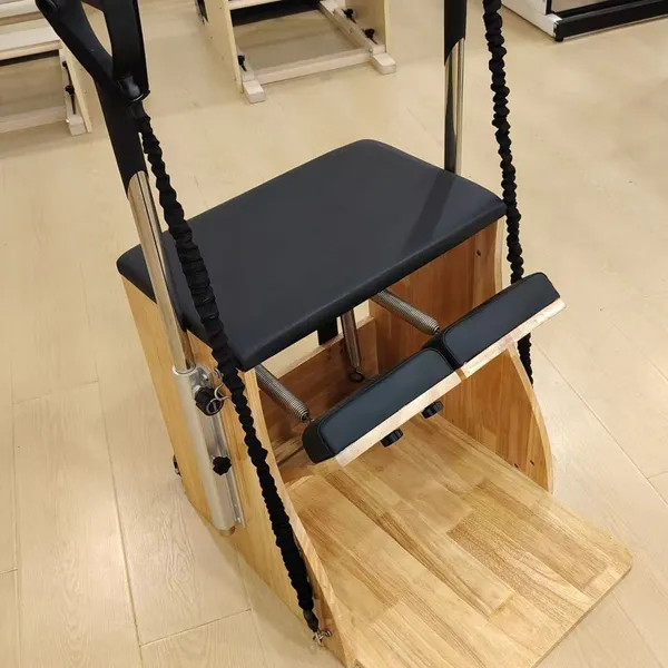 Maple Five Piece Set Core Bed, Stable Step Chair, Ladder Bucket, Cadillac Home Studio, Yoga Studio, Same Style photo-2