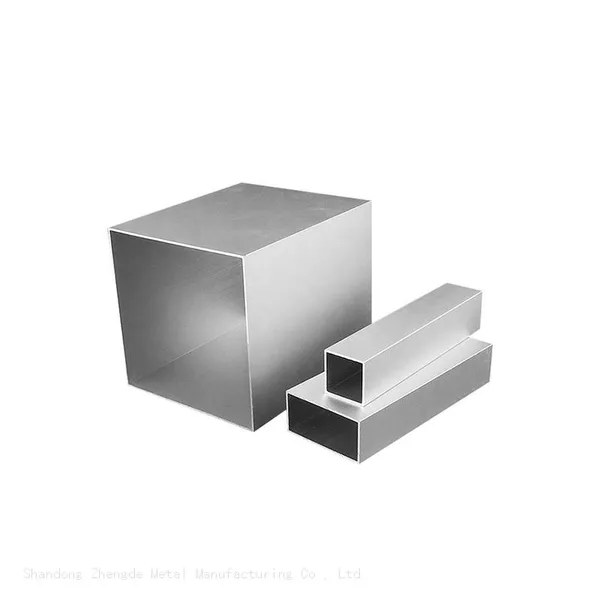 Premium 6061-T6 Aluminiumlegierung Vierkantrohr nahtloser Hohlprofil Strangpressrohr