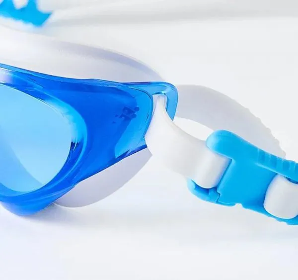 Training Medium Swim Goggle With Oversized Lens Adults Anti-Fog Uv Protected Waterproof Mirror Coating High Definition Lens photo-5