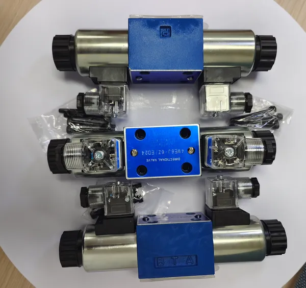 High Quality Customised Brand 4WE6J Type Plate Directional Control Valve Electromagnetic Reversing Valve Solenoid Valve 10 GPM 1 photo-2