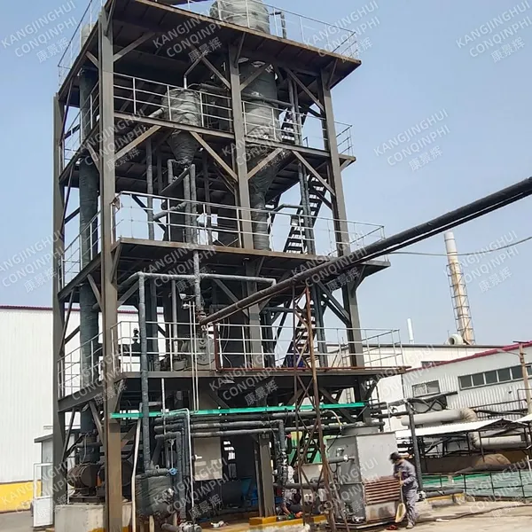 China Skimmed Milk Concentrator Triple Effect Falling Film Evaporator photo-3