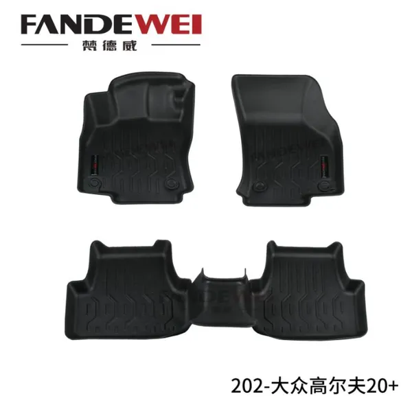 Use for VOLKSWAGEN Golf 3D Auto Carpet Car Floor Mat Luxury Carpet Easy to Clean Anti-slip Makers Custom All Weather Zero Formaldehyde Waterproof photo-3