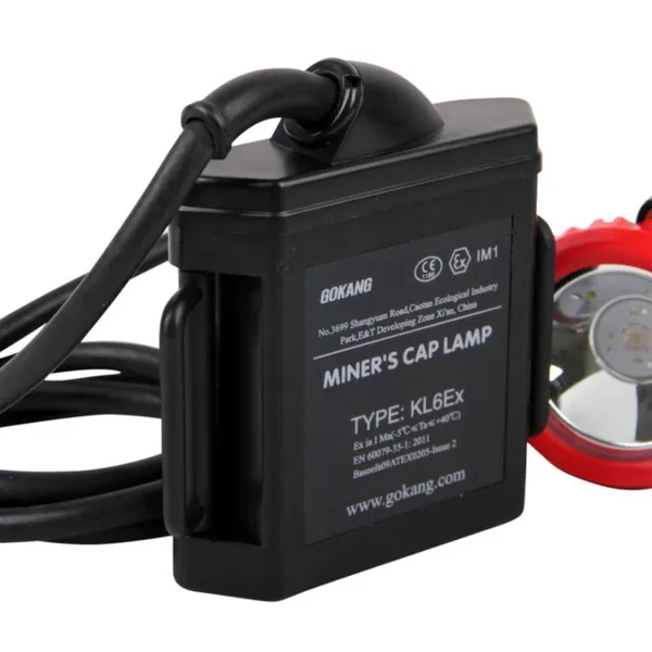 Intrinsically Safe Rechargeable LED Headlamp Kl6ex Underground Miner Cap Lamp