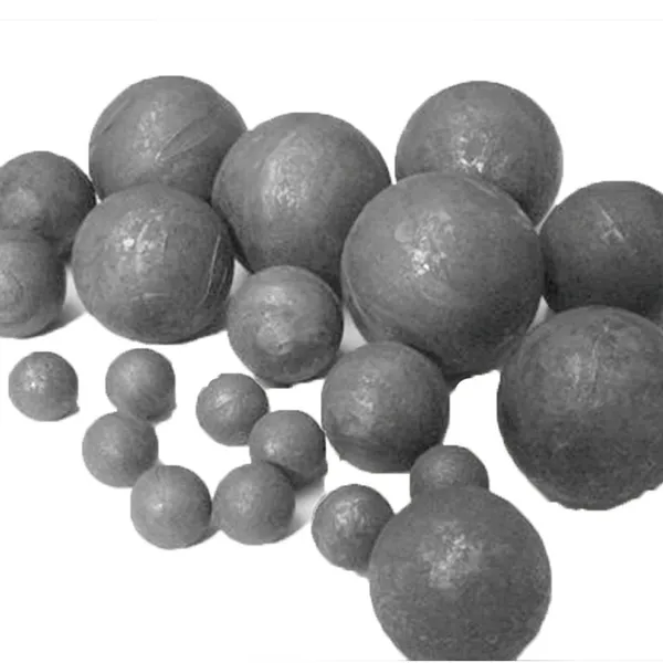 Consistent Hardness Grinding Balls Medium Chromium Alloy Steel 100-150mm For Ceramic Raw Material Grinding