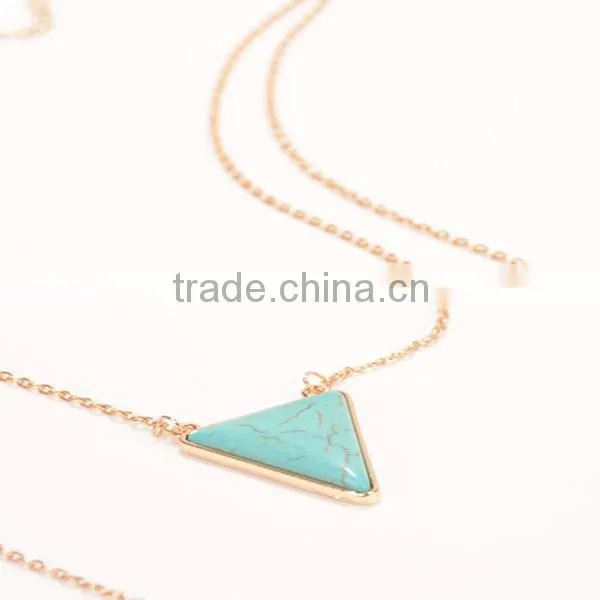 2015 New Products Geometric Triangle Rhomobus Tophus Body Chain photo-5