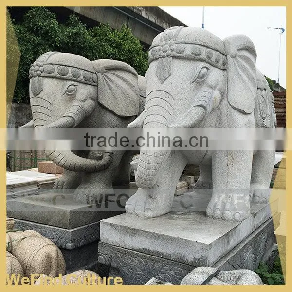 Stone Carving Thailand Style Elephant Sculpture Statue photo-2