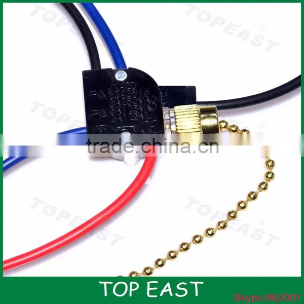 3Line Pull Chain Ceiling Fan Light Switch OFF,L-2,L-2,L-1-2 UL CQC photo-4