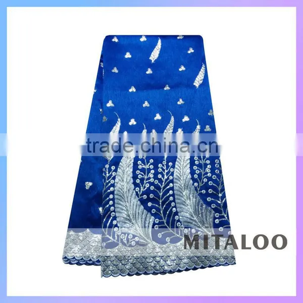Mitaloo MGP0044 Nice Dress Wedding Party Dress White Color George Lace For African Women photo-2