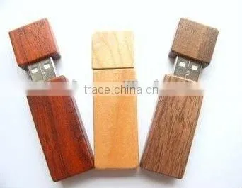 Fashion Design Promotional Gift Custom Engraved Logo Usb Flash Drive Wooden & Wood Gift Box photo-3