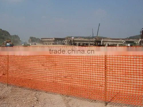 Orange Barrier Fencing Mesh