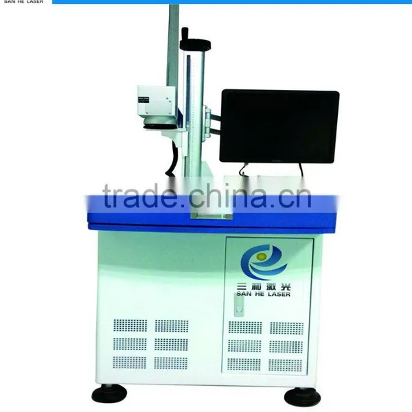 Shenzhen Guangdong 201510W/20W/30W Fiber Laser Marking MachineHot Selling 3d Fiber Laser Marking Machine photo-3