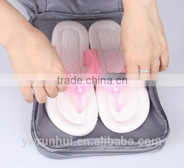 Portable Big Size Shoe Box With Mesh Fabric Cover photo-2