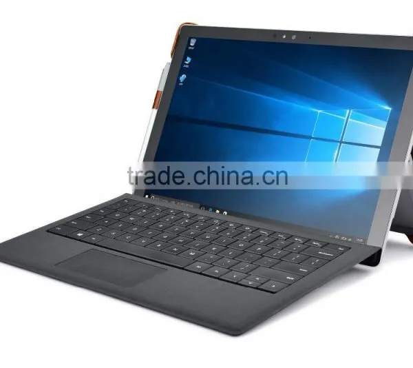Icarer Vintage Series Luxury Genuine Leather Back Cover for Surface Pro 4 Oil Wax Grain Holder Leather Case for Surface Pro 4r photo-6