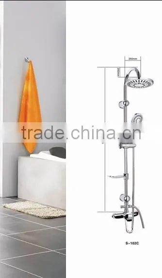S-102C XINDEYI Stainless Steel Shower Column Set