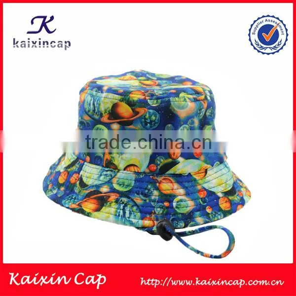 Cheap Oem Custom Made Bucket Hat With String photo-3