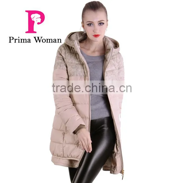 2016 Spring New Design Medium And Long Women Clothes With Hat photo-2