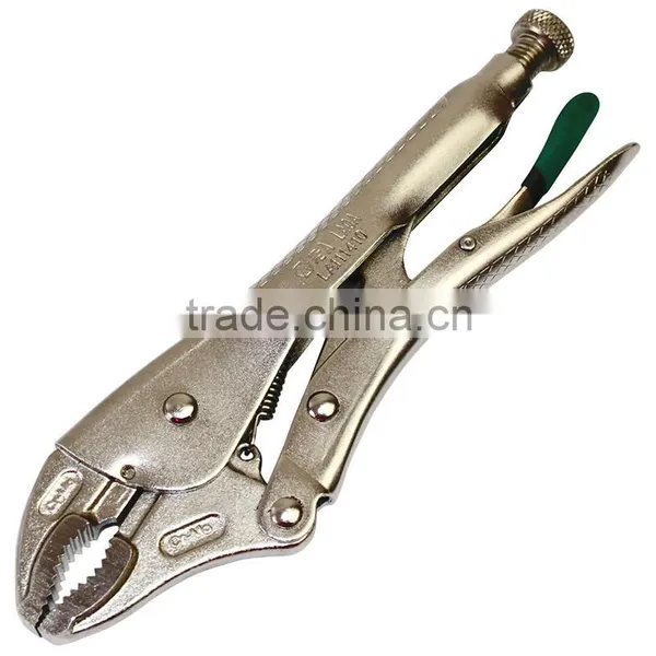 5" LAOA Curved Jaw Locking Pliers Fixed Pincers photo-3