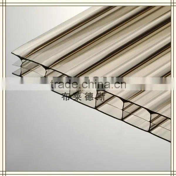 4 To16mm UV Protected High Light Transmission Twin-wall Polycarbonate Sheet photo-3