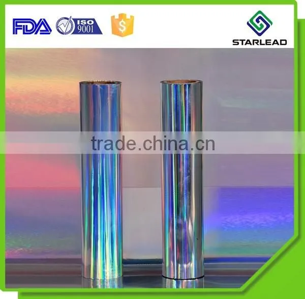 Silver Metallized Pet Holographic Film for Printing Lamination photo-3