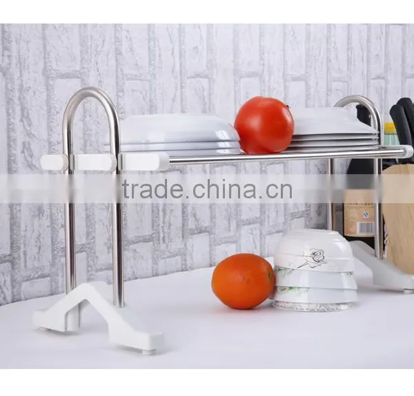 S/S+ABS 53*22.5*29.5 Stainless Steel Kitchen Storage Rack/rack Kitchen/dish Rack photo-2
