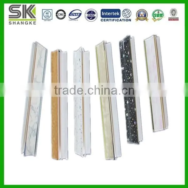Plastic PVC Extrusion Profile PVC Profiles for Pvc Panel