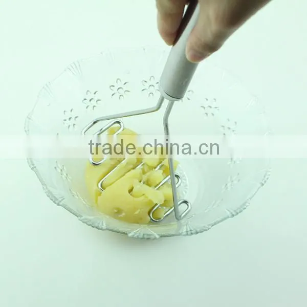 430 Stainless Steel Perfect Hand Help Potato Masher photo-3